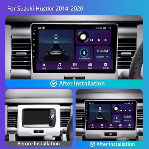 Autoradio Suzuki Hustler 2014-2019 con WiFi y Bluetooth para manos libres 2