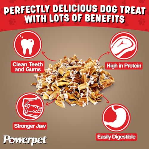 Powerpet Treats Bully Stick Bites - Delicious Dog Treats - All Natural, Long-Lasting Chews, High Protein, Grain-Free, Rawhide-Free - Odorless - Promotes Dental Health thumb #2