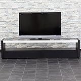 ステンレス×天然木×ブラックガラスの調和 スタイリッシュでシンプルでありながらも高級感を醸し出すテレビボード リビングをクールにリメイク 160cm ブラックオーク