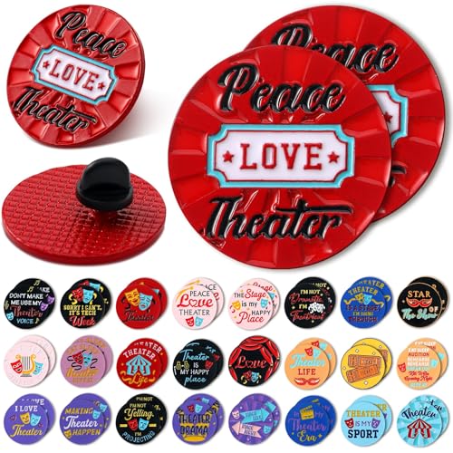 Christmas Theater Gifts Bulk for Movie Party Favors Broadway Comedy Tragedy Mask Enamel...