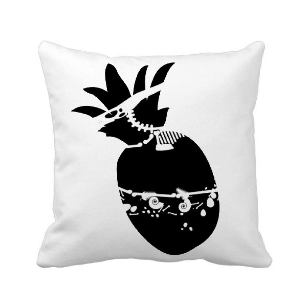 Coussin os de dinosaure haut de gamme avec couverture ananas miniature