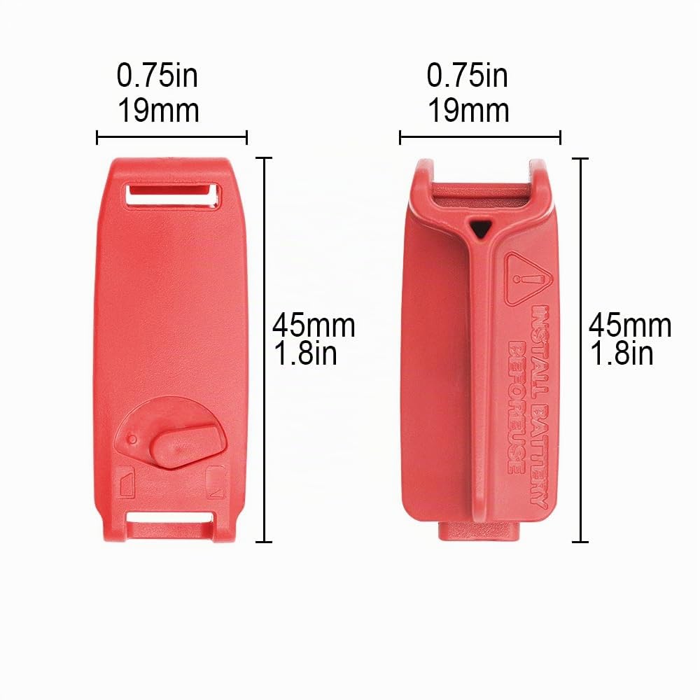 Für SRAM eTap AXS Batterieschutz-Set (2er-Pack) | Schaltwerkabdeckung vorne / hinten | wasserdicht & stoßfest | kompatibel mit der Serie Red/Force/Eagle