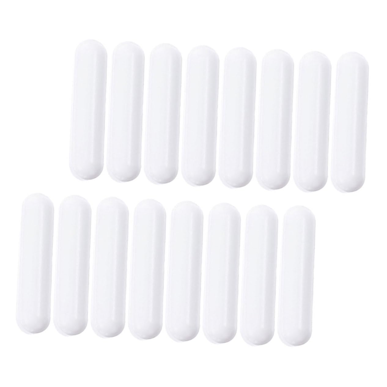 ULTECHNOVO 48piezas Agitador Magnético De Barra De Ptfe Para Laboratorio Herramienta De Mezcla De Alta Temperatura Para Solventes y Reactivos Barra Cilíndrica De Agitación Magnética