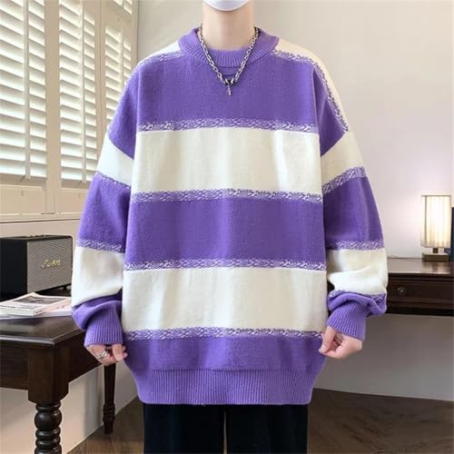 Mens Winter Design Sweaters Long Sleeve Soft Warm Sweater Men Casual Pullover3