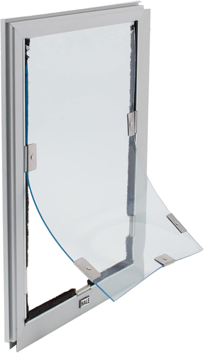 Hale Screen Pet Door Cat & Dog Doors Single Flap 1/2