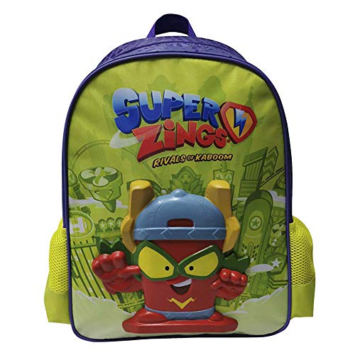 CYP BRANDS: Mochila Squishy Adaptable a Trolley Superzings  Verde
