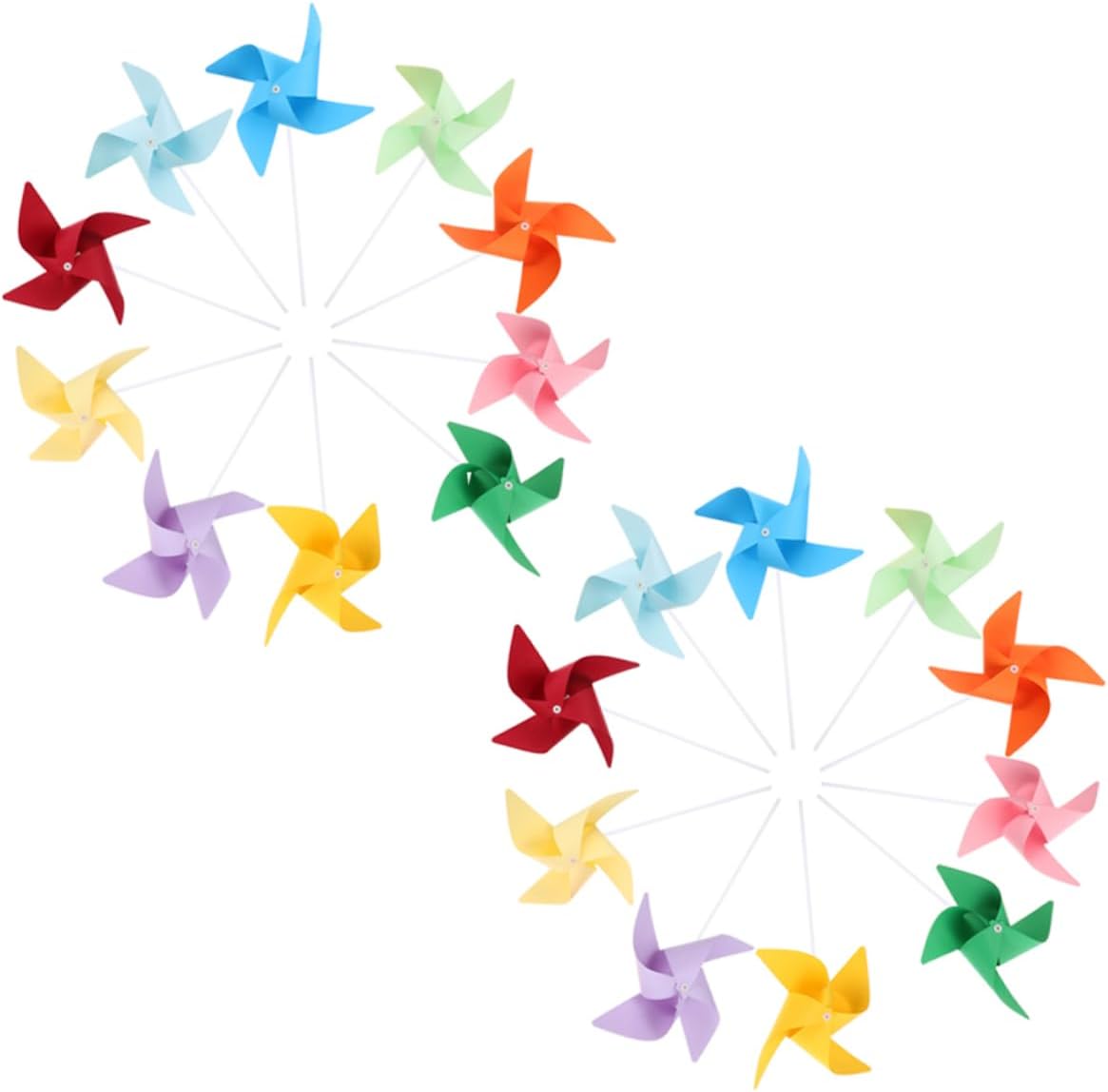 BESPORTBLE 4sets Unpainted Blank DIY Craft Kit for Drawing and Graffiti Educational Activity to Enhance Hand Eye Coordination and Creativity 20pcs*4