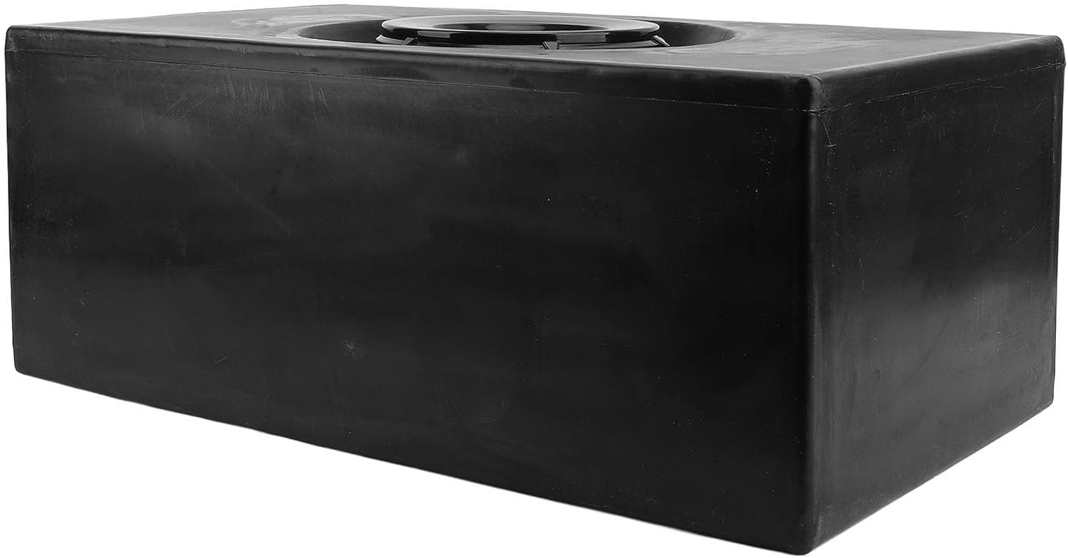 Haofy 8 Gallon Water Holding Tank, Black | LLDPE 20.87x11.81x8.27in, RV, Boat, Yacht with Food Grade Quality for Drinking Water, Daily Water Storage and Transport