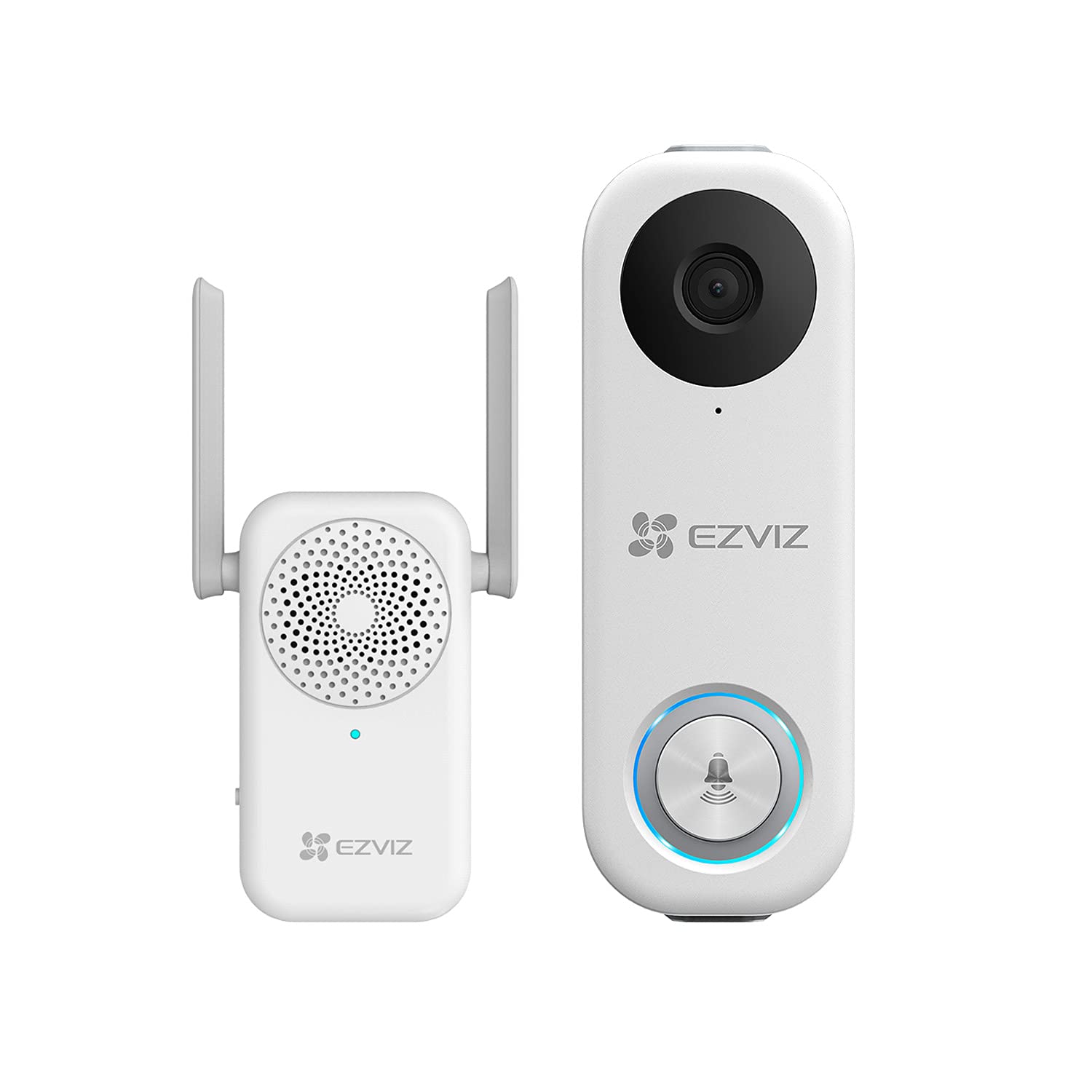 Sonnette - carillon,Sonnette vidéo WiFi 3mp,caméra de sécurité sans fil