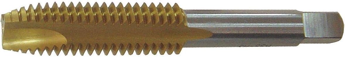 Westward Tap, Right Hand, Spiral Point, M8, 1.25mm Pitch, High Speed Steel, TiN Finish - 5TWN3 ( Pack of 2 )