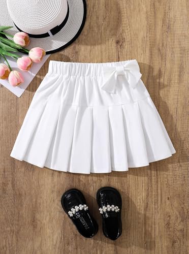 Image of Girls Pleated Skirts Cute Summer Graphic Casual Mini Tennis Skirts