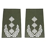 Hochwertige Rangschlaufen / Aufschiebeschlaufen für die Bundeswehr Feldbluse, Parka, Überjacke, Pullover oder Nässeschutzjacke etc. passend.