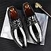 Men's Fashion High Gloss Patent Leather Oxford Formal Business Casual Lace Up Elegant Dress Shoes (Black, Adult, Men, 12, Numeric, US Footwear Size System, Medium)