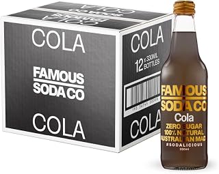 Famous Soda Co Cola 330 ml (Pack of 12)