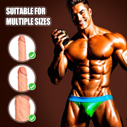 Image of Vibrating Cock Ring Sex Toys Powerful Penis Ring Vibrator with 10 Vibrations Male Sex Toy Cock Ring for Erections Adult Sex Toys & Games for Men Women Couples