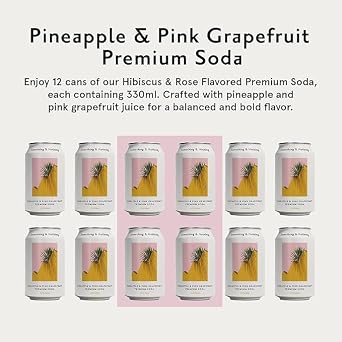 Something & Nothing Pineapple & Pink Grapefruit Flavoured Sparkling Water