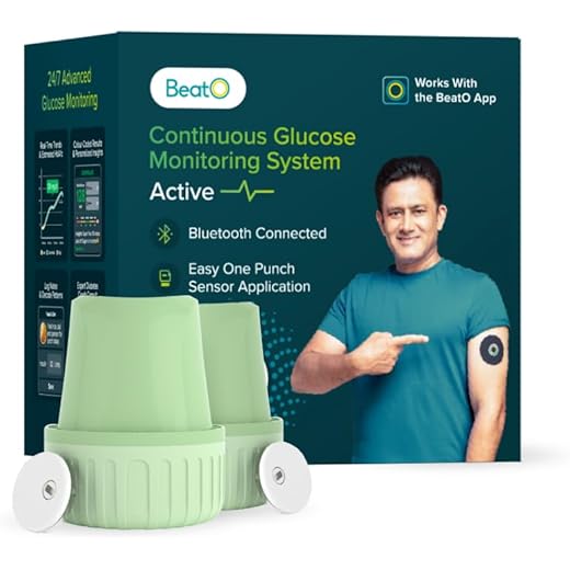 BeatO CGM Bluetooth Tracker Pack of 2