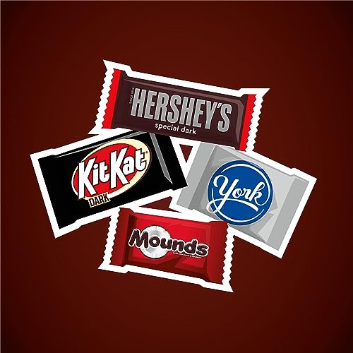 Hershey'S HEC99995 Hershey Assorted Dark Chocolate Flavored Snack Size thumb #3