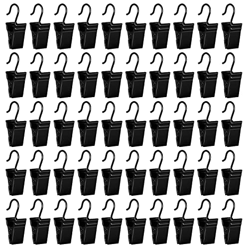 Hoosun 50 pack stainless steel clip hooks for hanging,s hook with clip for hanging outdoor string lights,metal christmas lights clips hangers,curtain hooks,picture clips with hook,small photo clip 1 Hoosun 50 pack stainless steel clip hooks for hanging,s hook with clip for hanging outdoor string lights,metal christmas lights clips hangers,curtain hooks,picture clips with hook,small photo clip