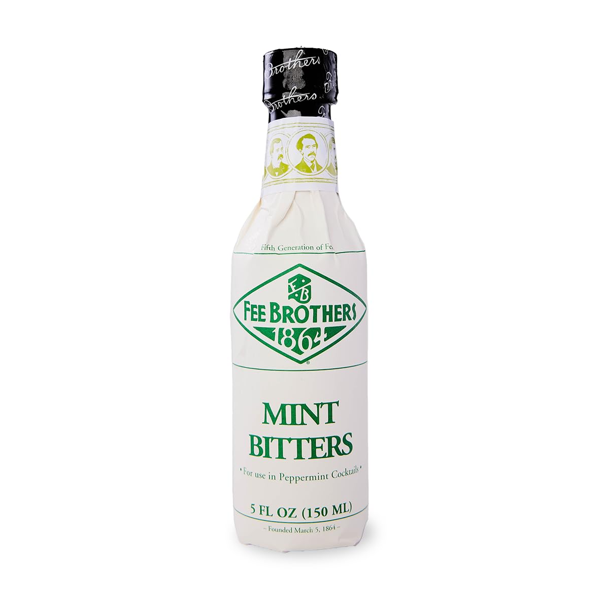 Fee Brothers Mint Bitters | 35.8% ABV | 15cl | Premium Cocktail Bitters | Aromatic, Earthy Flavours Perfect for Enhancing Cocktails and Craft Drinks