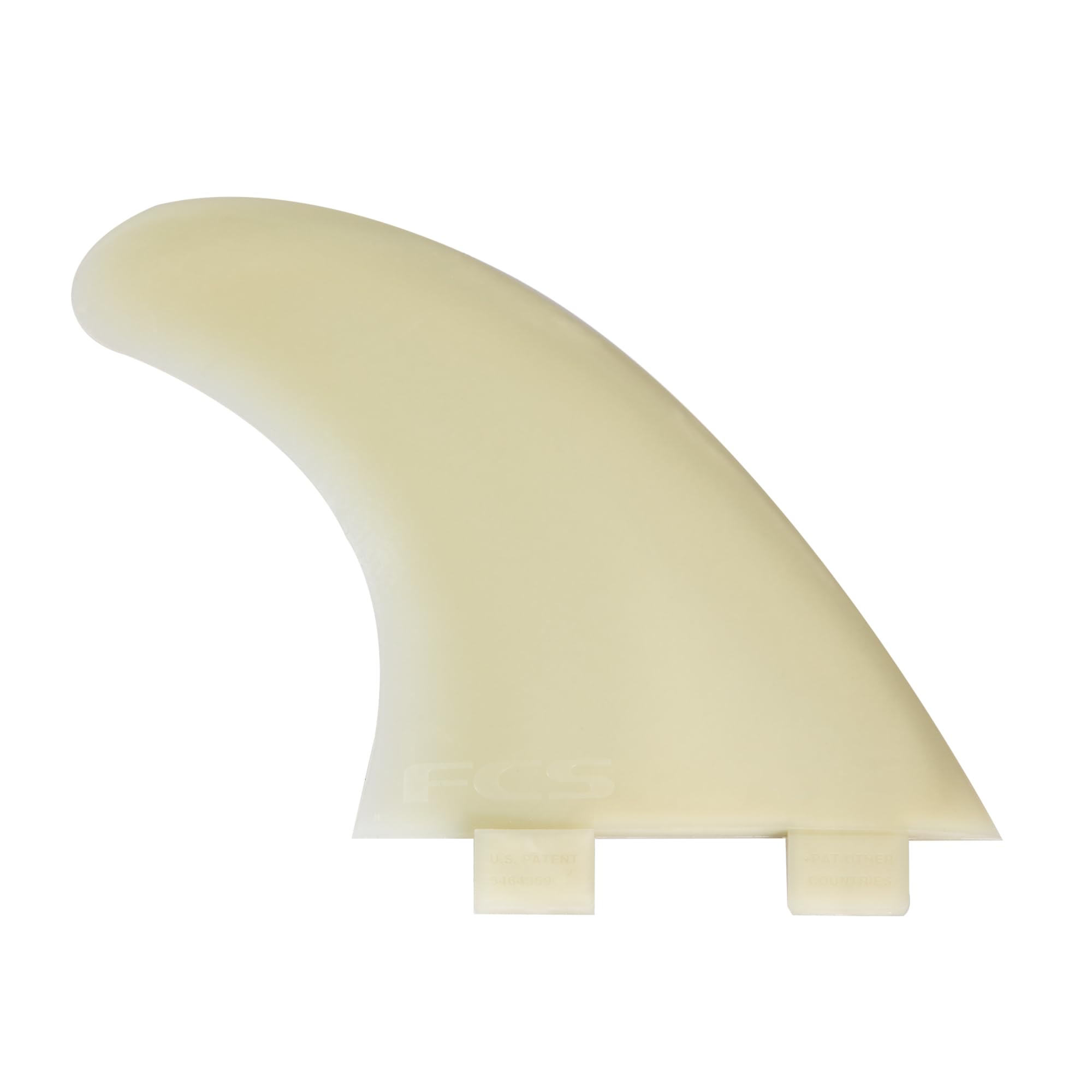 FCS M7 Natural Glass Flex Tri Fin Set 2023 - Large