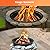 Fire Pit Ring 36inch Fire Ring for Outside Fire Pit,Large Round Smokeless Firepit Insert,DIY Fire Rings for Outside Wood Burning Above or In-Ground Camping Firepit Ring for Outdoor Patio Yard Garden