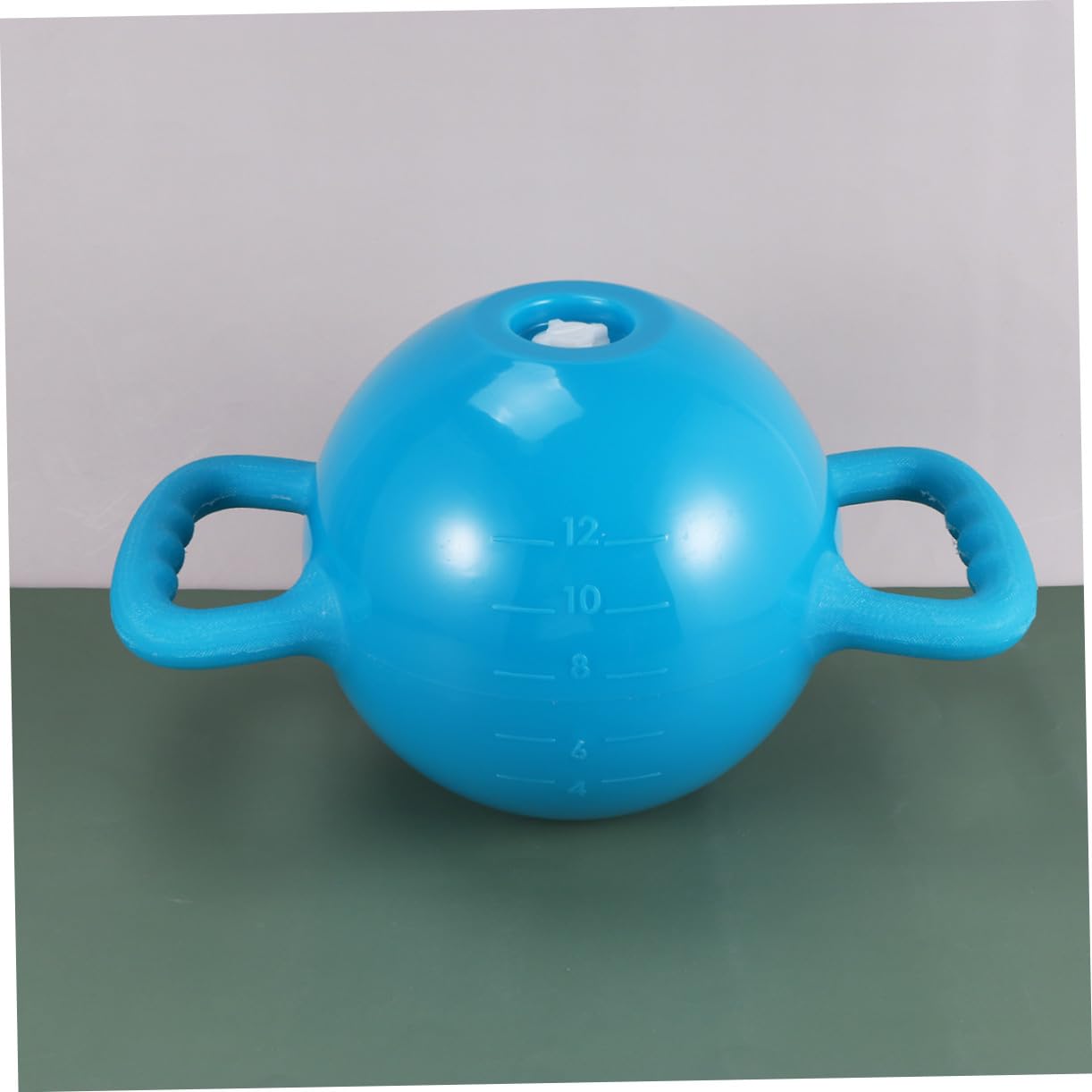 Regulowany Kettlebell Do z Podwójnymi Uchwytami Wykonany z Trwałego PVC z Płaską Podstawą Idealny Do i Ćwiczeń Siłowych dla Kobiet i Mężczyzn Fioletowy