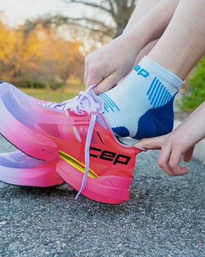 Image of CEP Core Run 5.0 Low Cut Socks - Cushioning, Arch Compression, Blister-Free Comfort & Performance