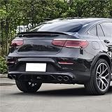Wing Car Spoiler For Benz For GLC Coupe C253 GLC260 300 2016+AMG Tail Wing Spoiler Modification(Glossy black) - Image 4