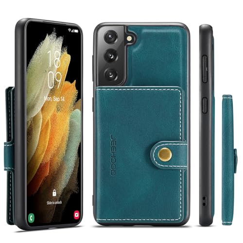 Étui portefeuille Samsung S22 Plus magnétique et détachable 2 en 1 antichoc