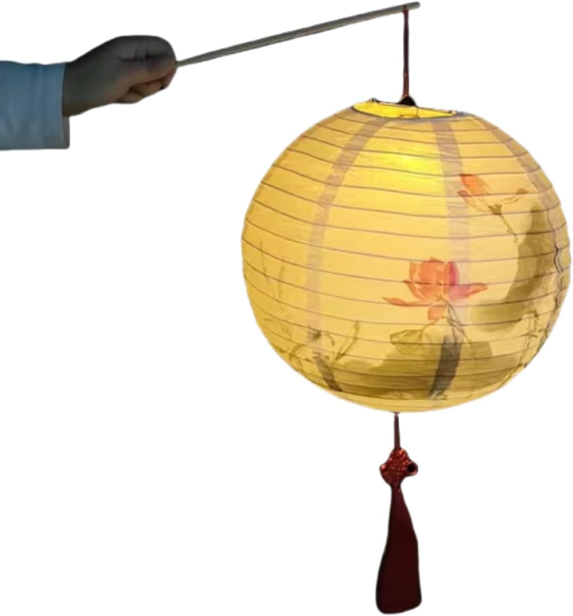 の*ん様 ☘️お盆イベント☘️320⭐️極上品⭐️【❤️ハート❤️SD】【リバー 盆提灯 LED コードレス 和照灯 & クリスタル 精霊馬 セット 【MC