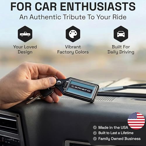 Image of Brotherhood Car Key Chain for Camaro - Classic Models Keychain