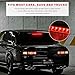 Fkewp Third Brake Light, 24 LED 12V Car High Mount 3RD Brake Tail Light Stop Lamp Assembly, Waterproof High Level Rear Stop Lights Bar Braking Lamp for Sedans SUVs Trucks