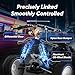 JIUSI 1:12 Brushless RC Cars,Fast 50 mph Hobby Electric Off-Road Buggy,4WD Racing RC Truck with 3S Batteries,25W Fast Charging,RTR 4X4 Remote Control Cars
