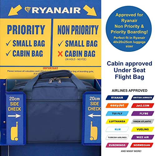 Buy Aerolite New Summer 2022 Ryanair Cabin Bags 40x20x25 Maximum Size