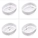 Famili FM8000WW Ultrasonic Polishing Jewelry Cleaner with Digital Timer for Cleaning Eyeglasses Rings, Dentures, Retainers, and Mouth Guards