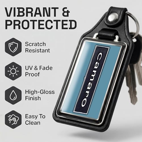 Image of Brotherhood Car Key Chain for Camaro - Classic Models Keychain