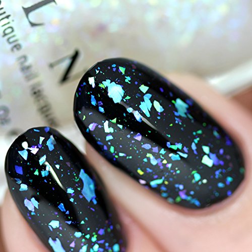 Image of ILNP Wonderland - Teal, Purple, Blue Color Shifting Iridescent Flakie Topper Nail Polish