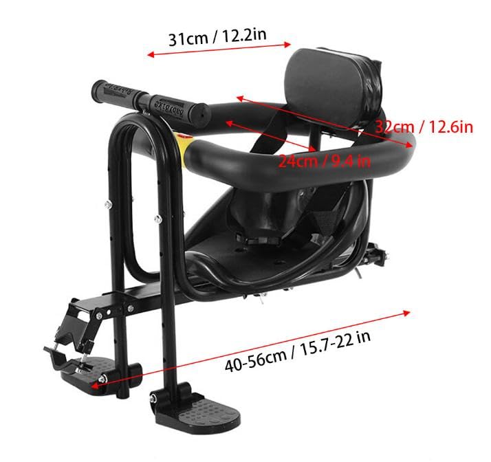 Amazon | YOROXRG 子供用自転車シート 前 チャイルドシート フロント
