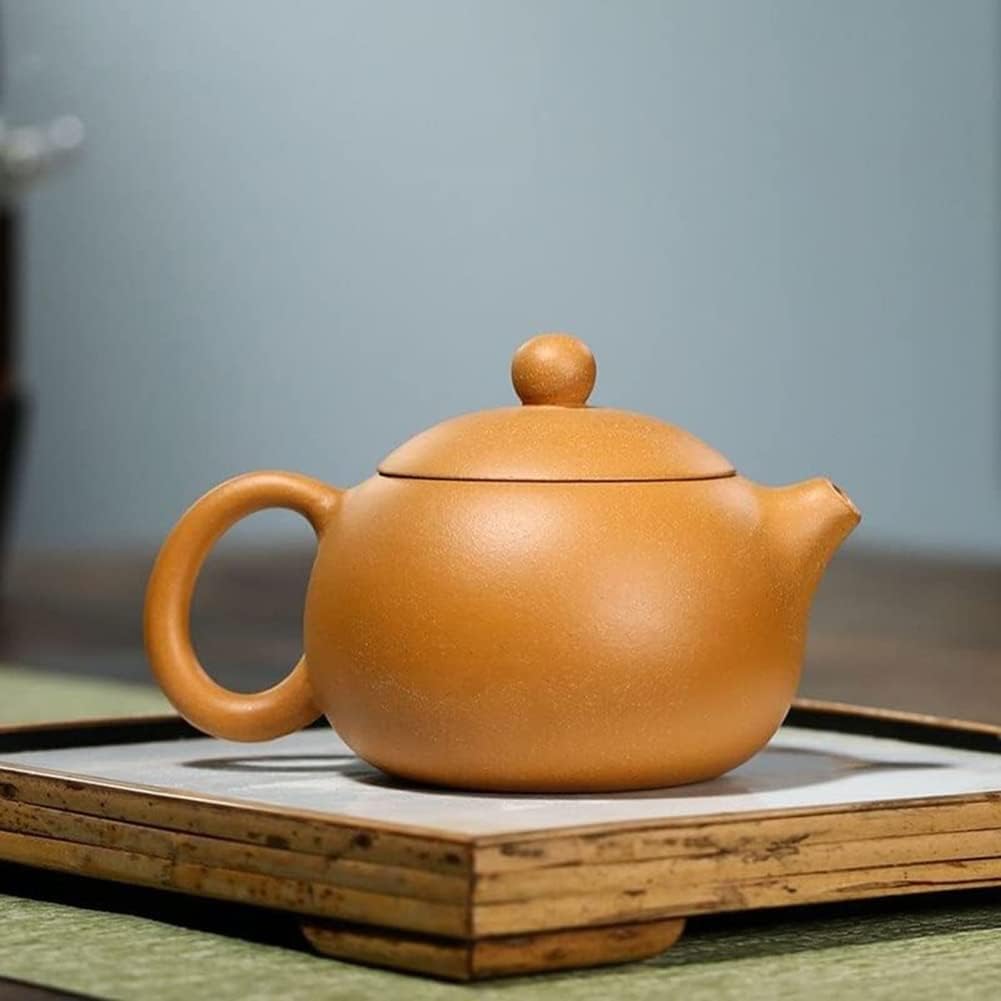 Viaje Cerámica Té Olla 280ml Boutique Púrpura Arcilla Tetera Hecha A Mano Ciruela Xishi Té Olla Filtro Chino Belleza Hervidor
