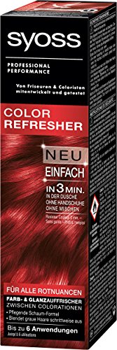 Preisvergleich Produktbild Syoss Color Refresher Haarfarbe, Rotnuancen, 3er Pack (3 x 75 ml)