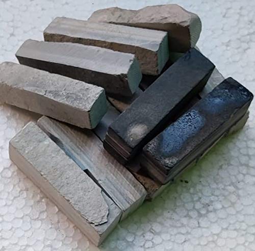 VRINDAVANBAZAAR.COM Black Shale Blocks- 1.5 kg