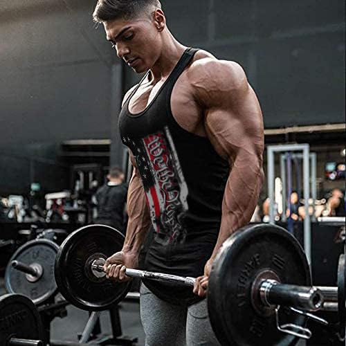 COOFANDY Men's 3 Pack Quick Dry Workout Tank Top Gym Muscle Tee Fitness Bodybuilding Sleeveless T Shirt3