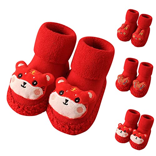 Baby Autumn Winter Sock Shoes Boys Girls Flat Bottom Non Slip Walking Shoes Cute Toddler Shoes Infant Girl Sneakers3