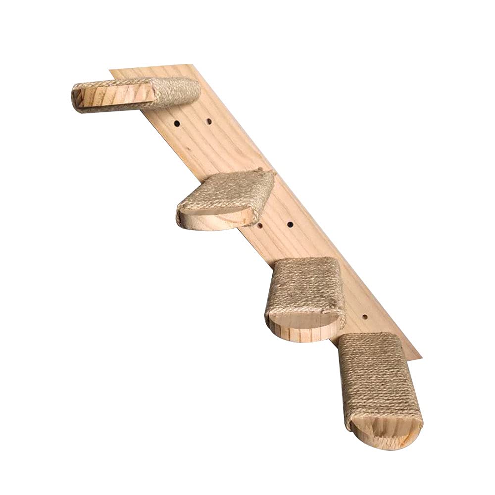 Buy Felivecal Cat Wall Ladder Indoor/Wood Cat Tree/Cat Step Shelves/4