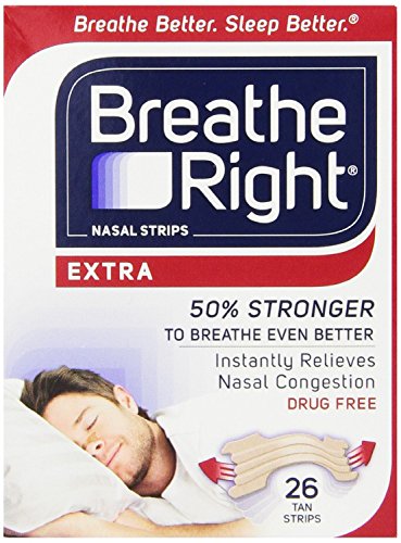 Breathe RightNasal Strips, Extra, 26-Count Box, Pack of 4