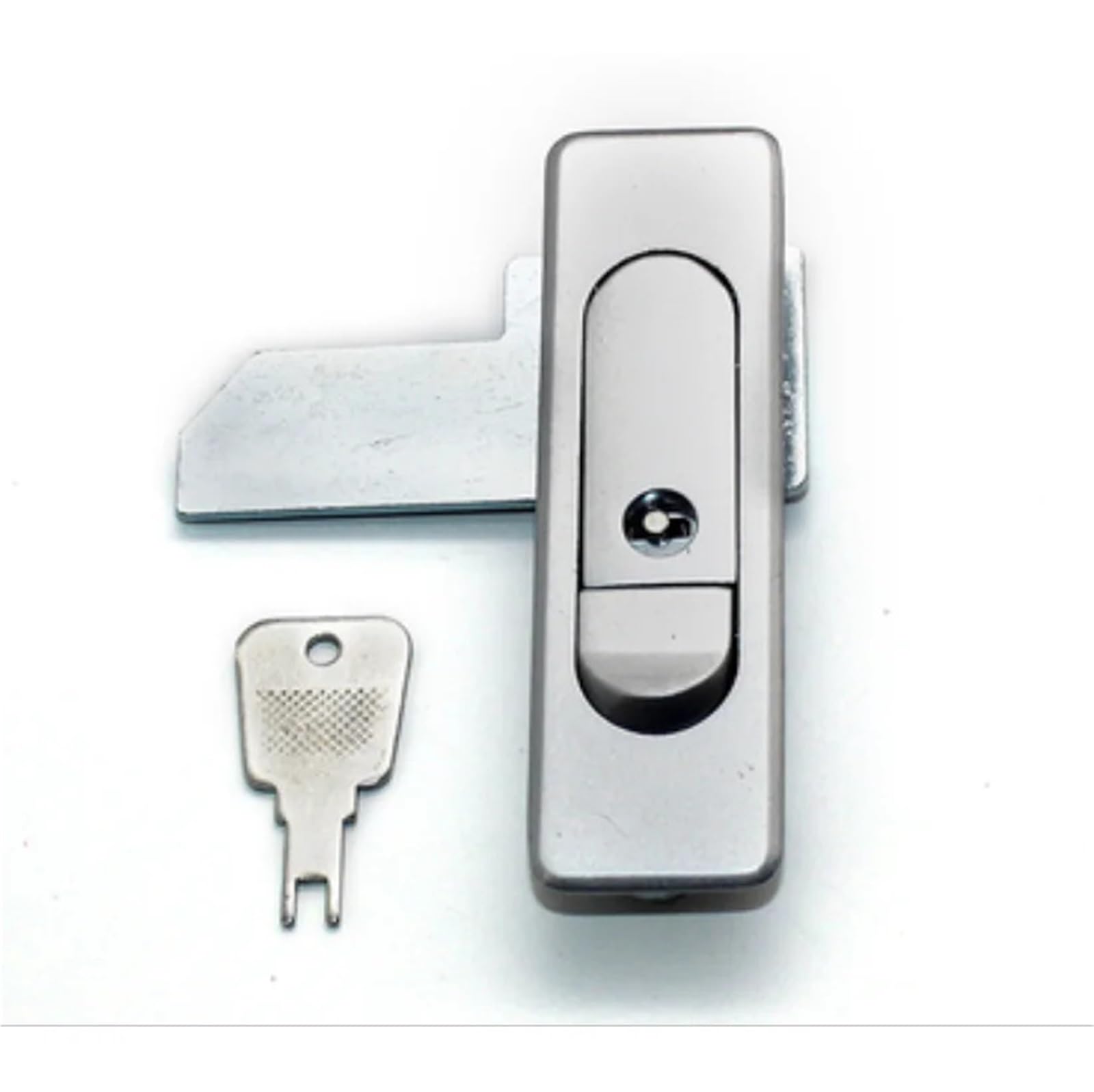 Serrure plate en acier allié au zinc contre le vol de courrier pour boîte aux lettres