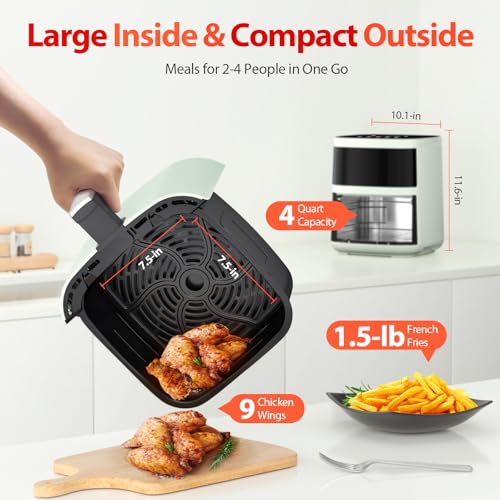Beelicious Air Fryer with Easy-View Window