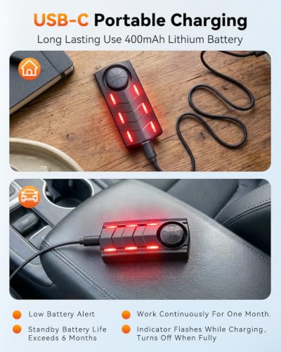 Upgraded 115dB Car Alarm System
