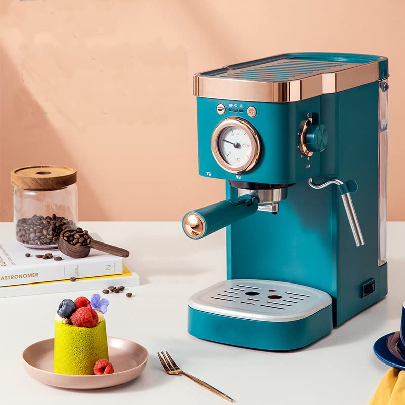 Machine à expresso avec buse vapeur et réservoir amovible 1,2 L